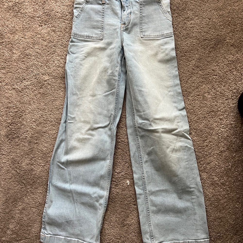 Abercrombie Kids Light Wash Denim Jeans